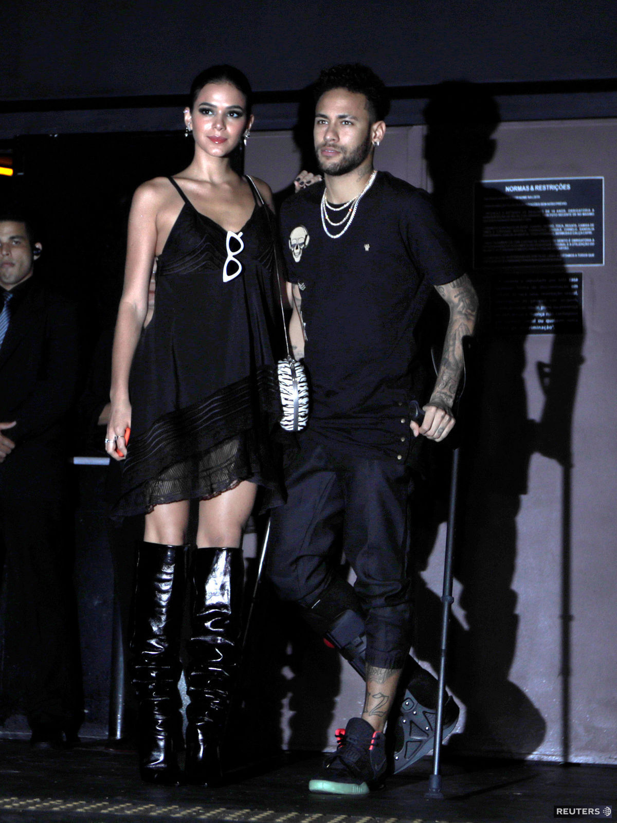 Neymar a jeho priateľka Bruna Marquezine...