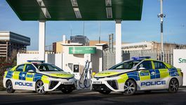 Toyota: Londýnski policajti jazdia na vodík. Ako prví