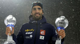Skvelý Fourcade. V Ťumeni obhájil malý glóbus v šprinte aj veľký za celkový triumf