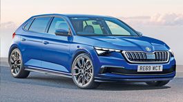 Škoda: Takto by mohol vyzerať Rapid. Bude to Favorit?