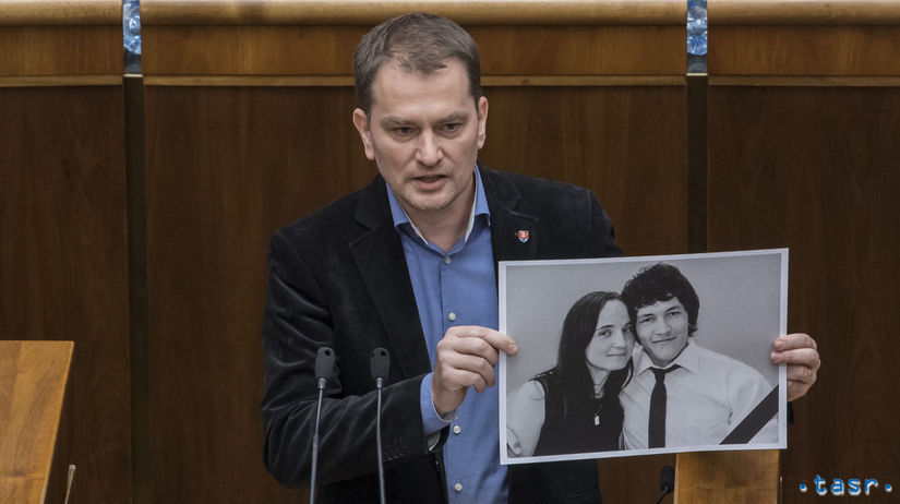 Na snímke poslanec NR SR Igor Matovič (OĽaNO)...