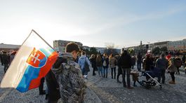 SR Nitra protesty Za slušné Slovensko NRX