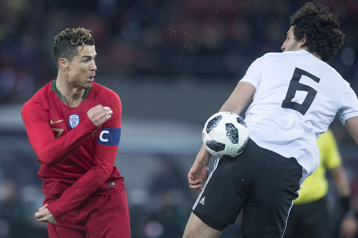 Portugalský útočník Cristiano Ronaldo.