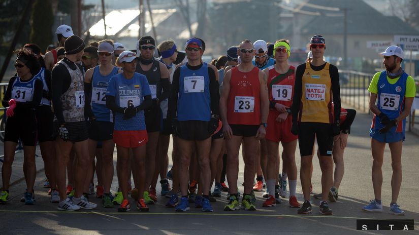 Štart Dudinskej päťdesiatky.