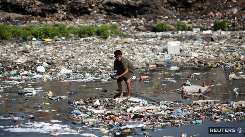 odpad, pacifik, znečistenie, plasty