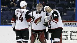 Pánik zbiera v závere sezóny body, prispel k výhre nad Tampou. Vegas do play off