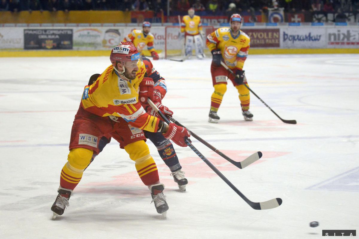 Tibor Varga z HK Dukla Trenčín.