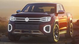 VW Atlas Tanoak: Volkswagen to v USA nevzdáva. Ukázal koncept pick-upu