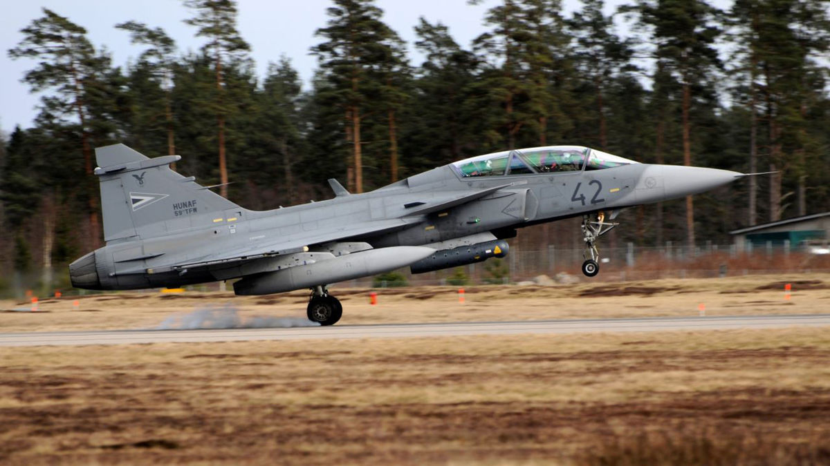 Švédske stíhačky Gripen by mohli byť súčasťou...