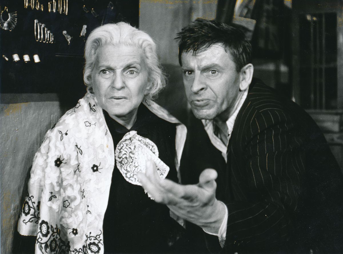 Ida Kamińska a Jozef Kroner v oscarovom filme...