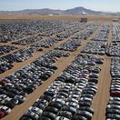 VW Dieselgate USA - parkovisko Victorville