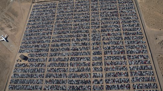 VW Dieselgate USA - parkovisko Victorville 