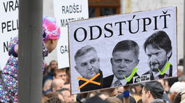 Bratislava, protest Za slušné Slovensko