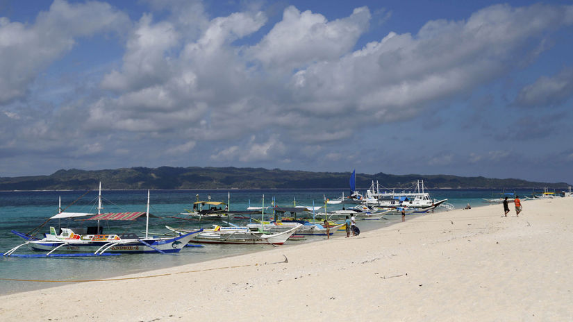 Filipíny, Boracay, ostrov, lode