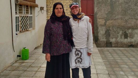 Typický "dresscode" v Iráne.