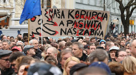 protest Za slušné Slovensko