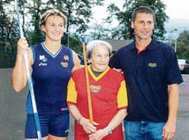 Dana Zátopková, Barbora Špotáková, Jan Železný