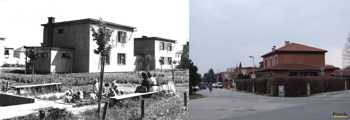 Spolu s osadou Baťovany sa stavali aj typické...