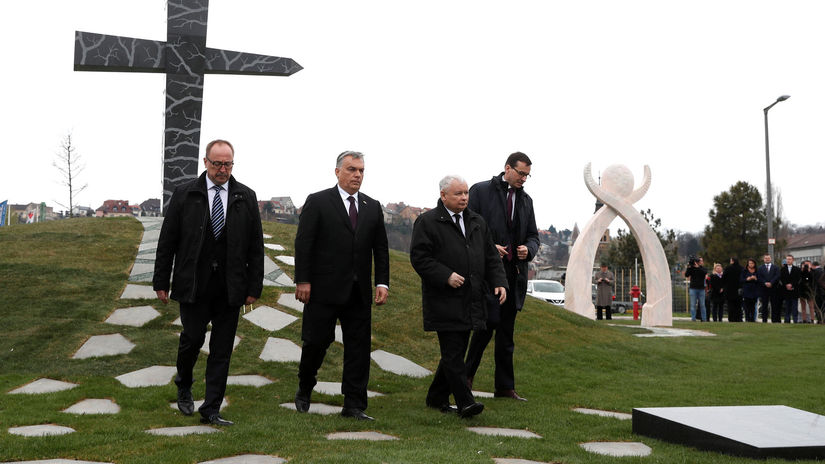 Maďarsko, Poľsko, Viktor Orbán, Jaroslaw Kaczynski