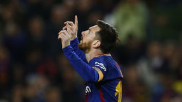 Titul je už na dostrel. Messi hetrikom zariadil výhru Barcelony