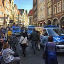Nemecko Münster automobil ľudia náraz obete