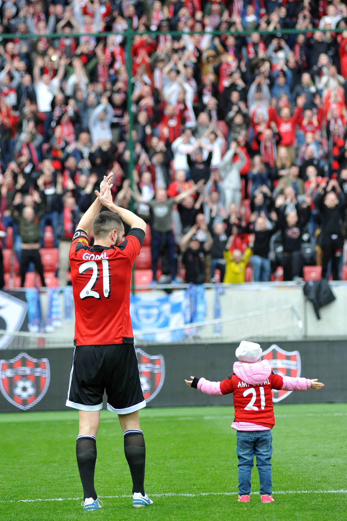 Boris Godál z FC Spartak Trnava so svojou...