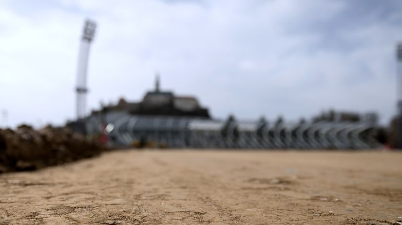 Rekonštrukcia štadióna v Nitre.