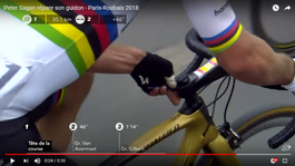 VIDEO: No nie je frajer? Pozrite sa, ako si Sagan počas jazdy opravil bicykel