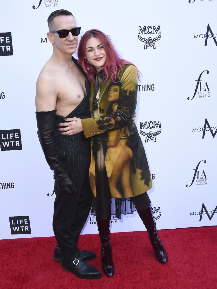 Jeremy Scott a Frances Bean Cobain na...