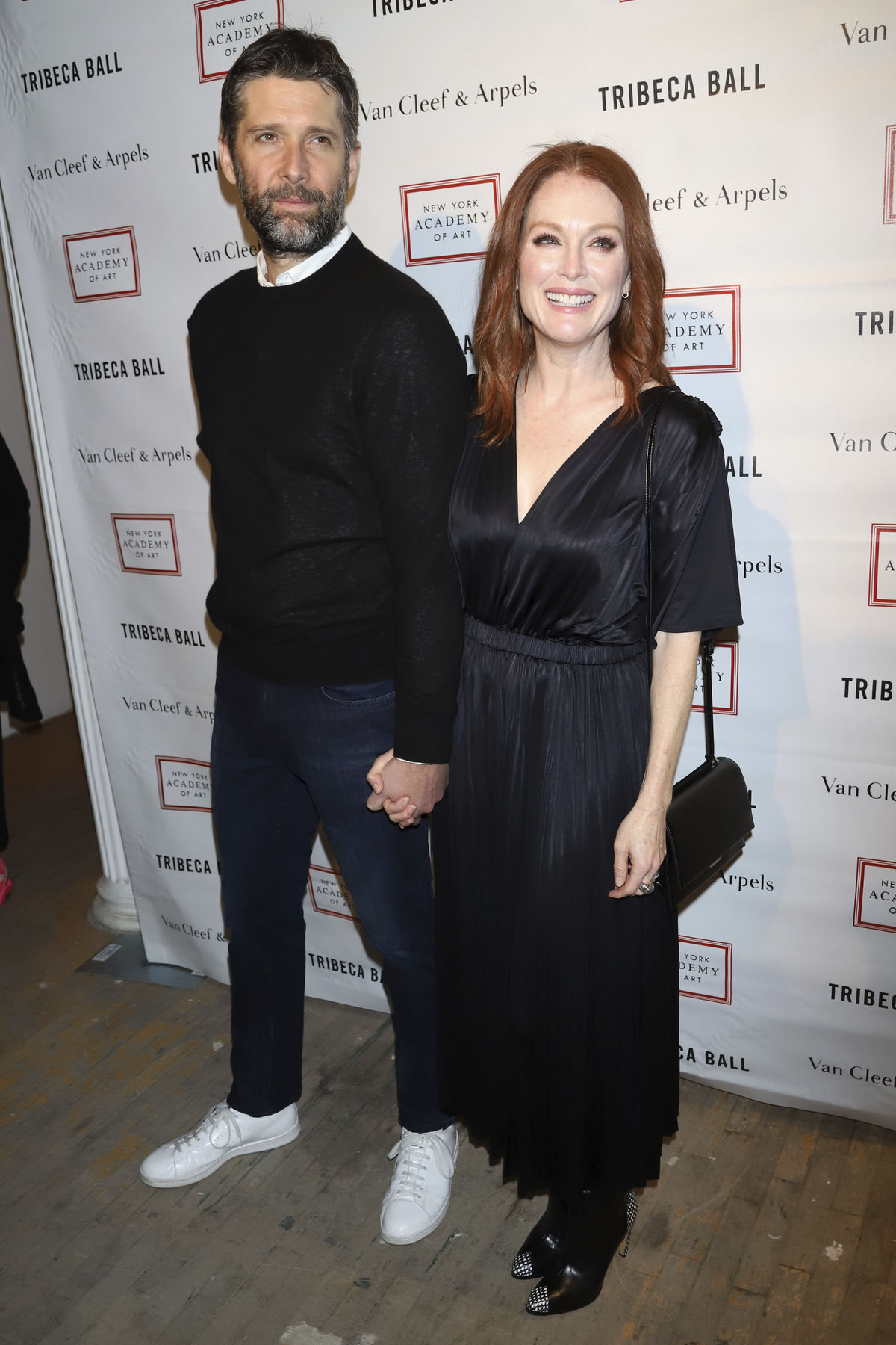 Bart Freundlich a Julianne Moore počas akcie...