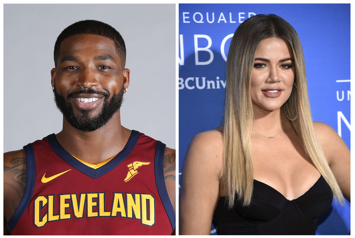 Televízna osobnosť Khloe Kardashian (vpravo) a...