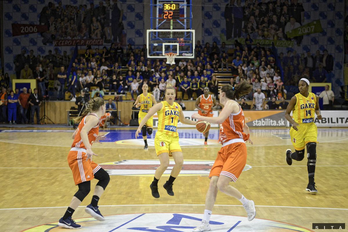 Zuzana Žirková z Good Angels Košice počas...