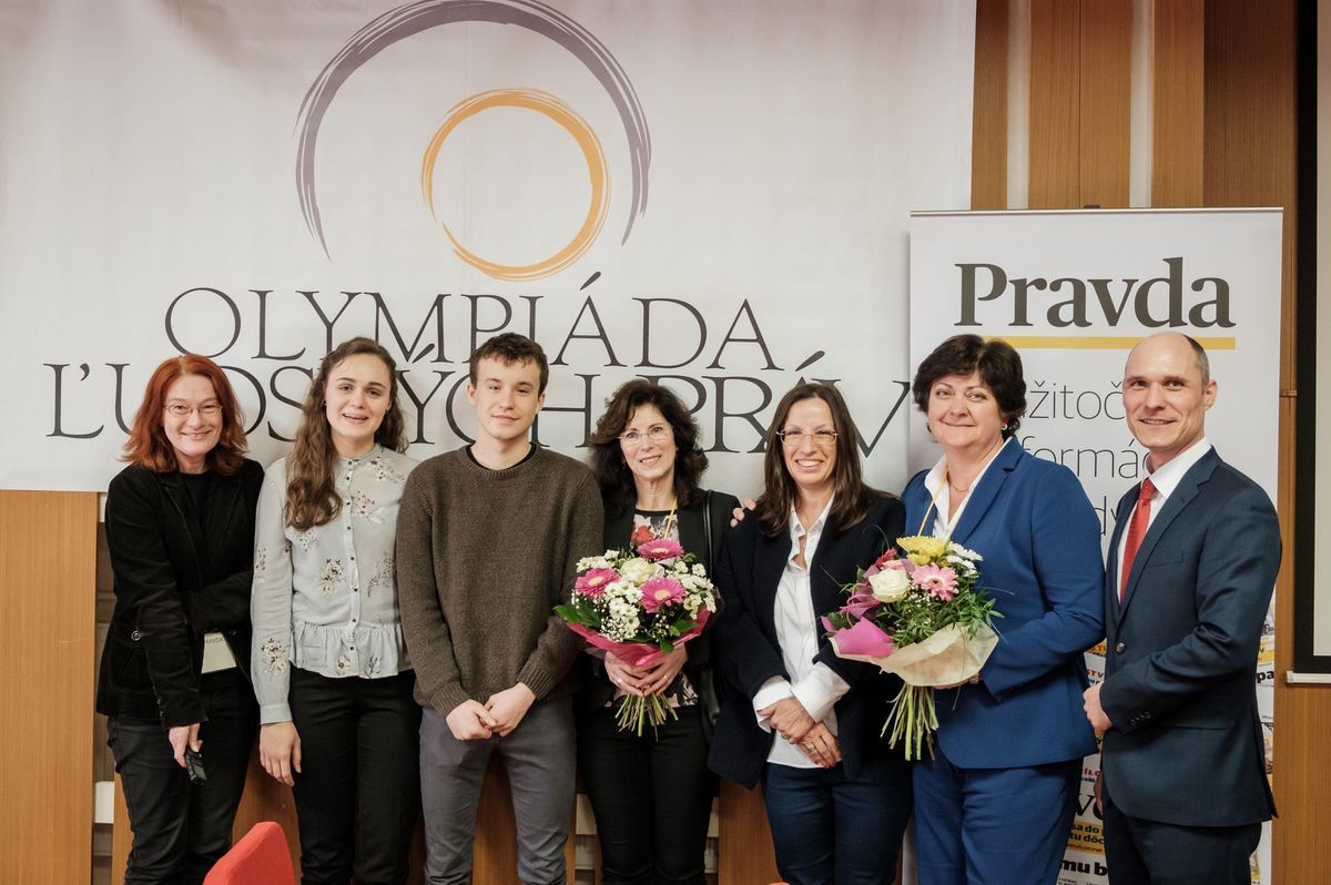 Olympiáda ľudských práv 2018: zľava Daniela...