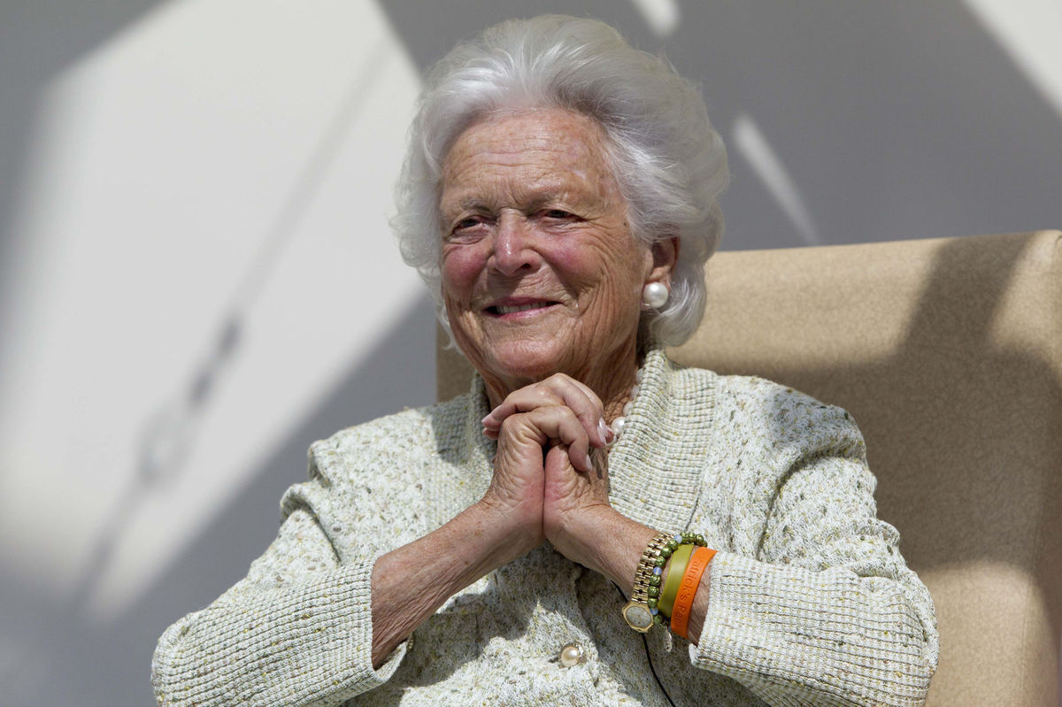 Barbara Bushová, bývalá prvá dáma Spojených...