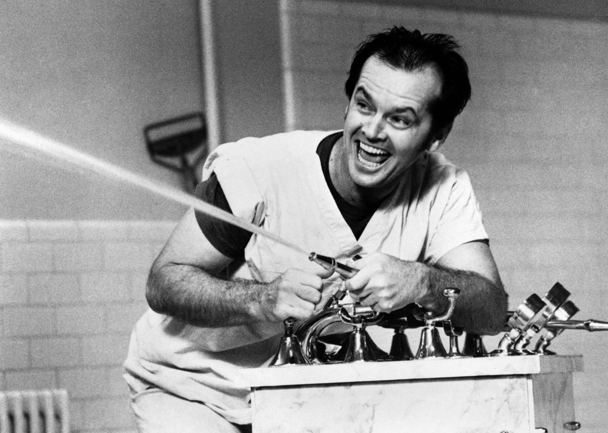Jack Nicholson v hlavnej úlohe Formanovej...