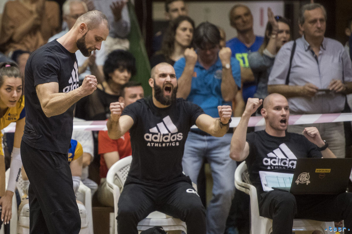 Tréner Strabag VC FTVŠ UK Bratislava Tomáš...