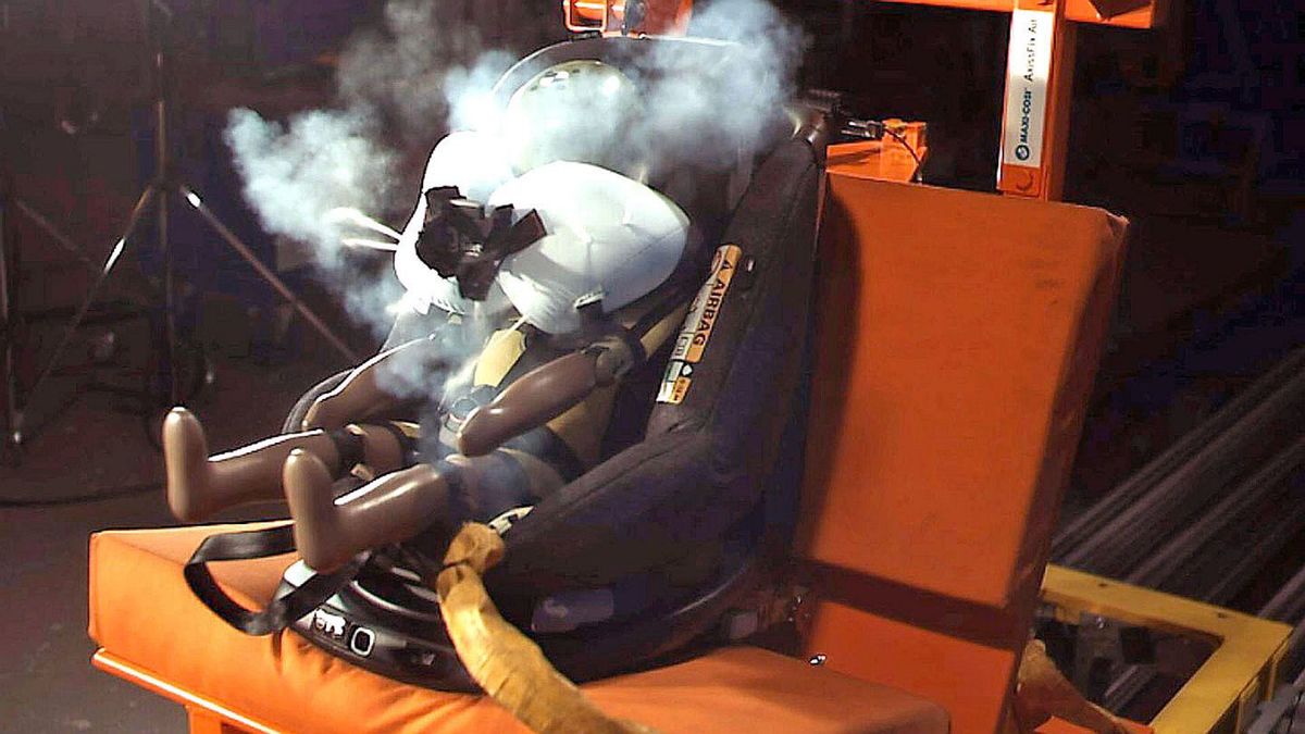 Spoločnosť Maxi-Cosi tvrdí, že porovnávací test...