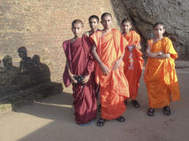 Budhistickí mnísi, Srí Lanka,