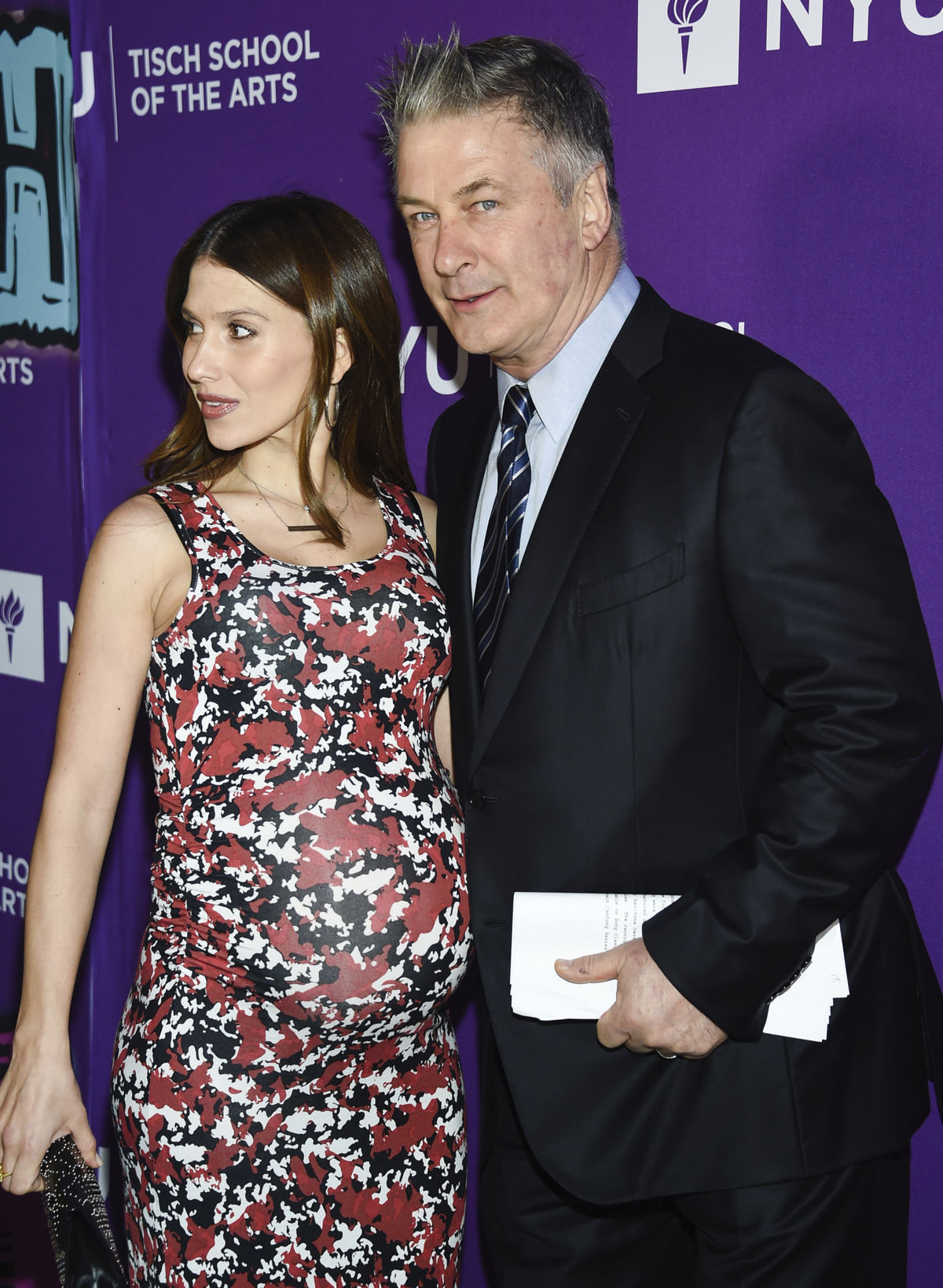 Herec Alec Baldwin a jeho manželka Hilaria...