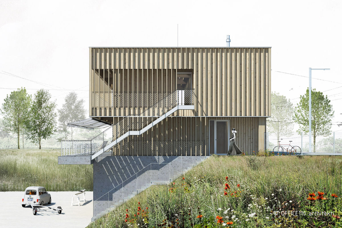 Vizualizácia budúcej lodenice z dielne štúdia...