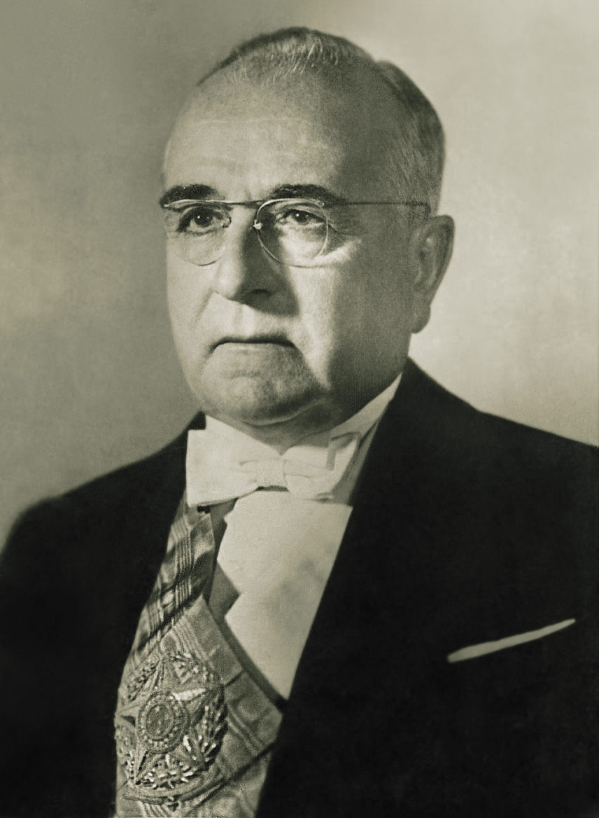 Bývalý brazílsky prezident Getúlio Vargas.