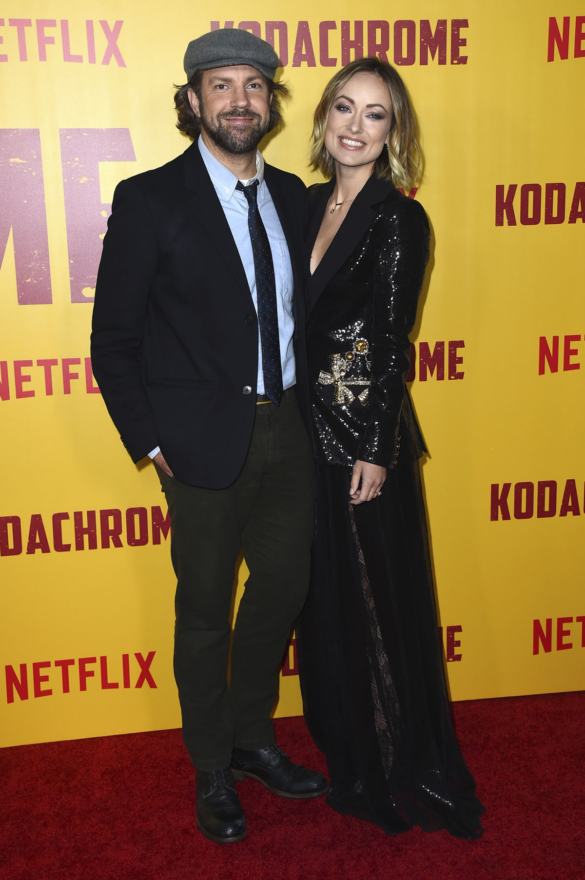 Herec Jason Sudeikis a jeho snúbenica Olivia...