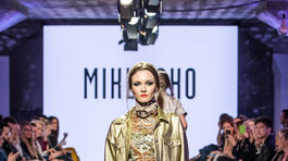 Modelka na prehliadke Miklosko Jar-Leto 2018.