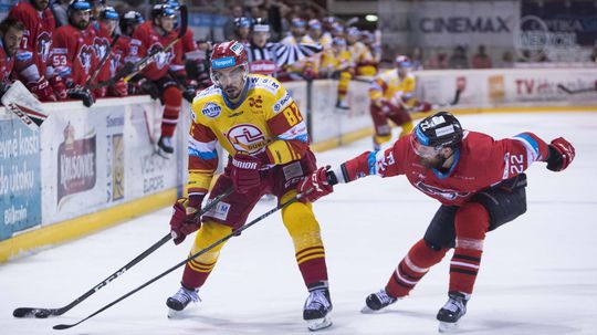 SR hokej TL 4. zápas finále B. Bystrica Trenčín...