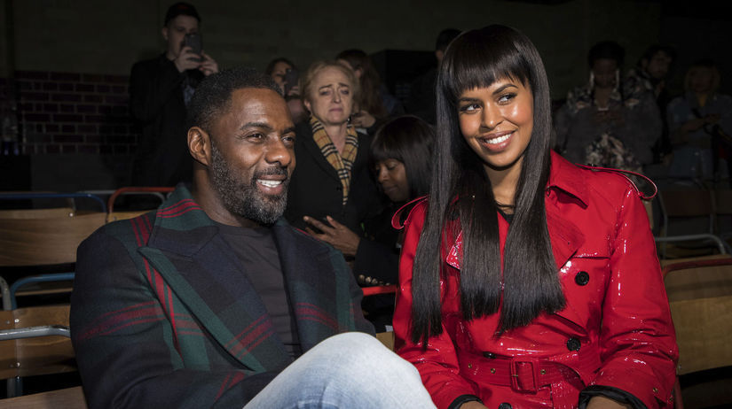 Herec Idris Elba a jeho snúbenica Sabrina...