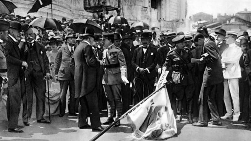 Štefánik bol v Ríme už od polovice marca 1918,...