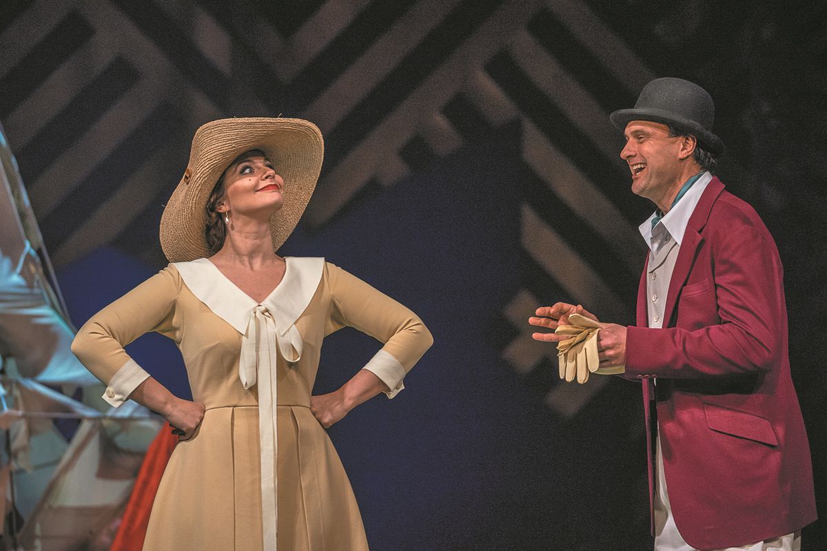 Ako Helena Zarembová s Gustávom Beláčkom v role...