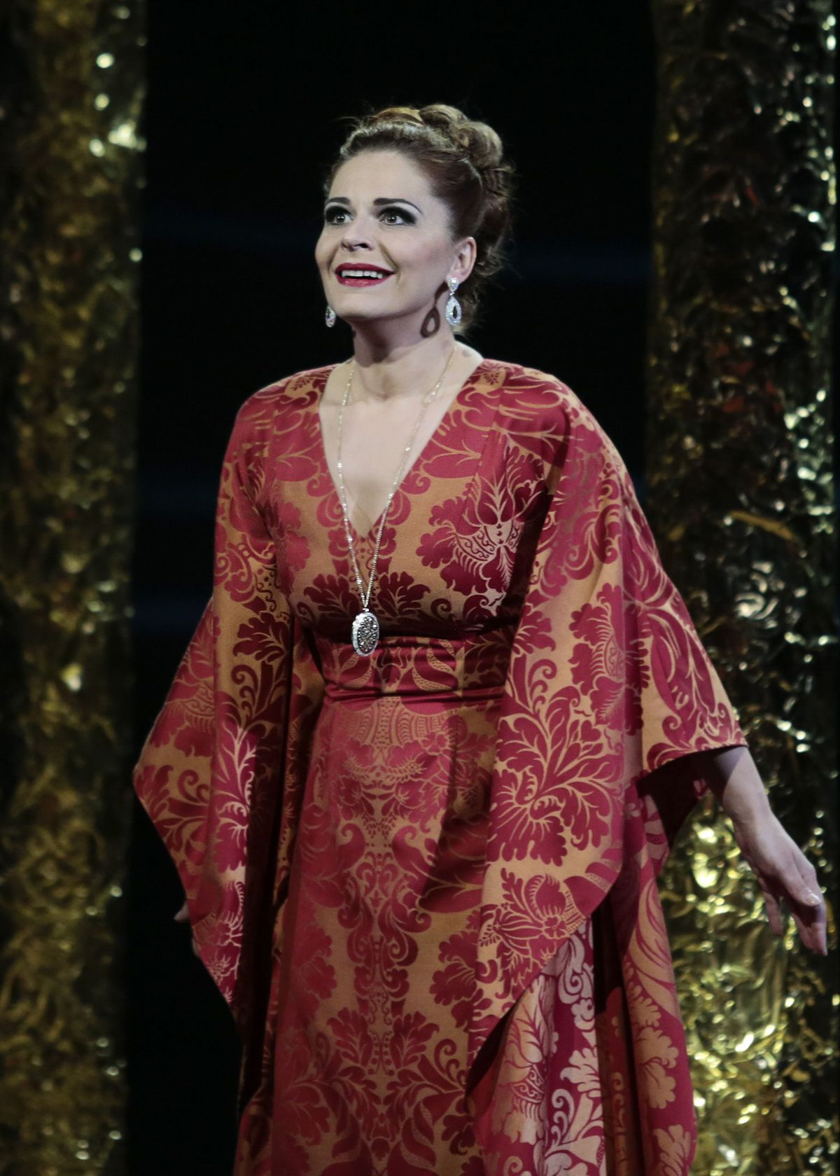 Eva Hornyáková v opere Simon Boccanegra.