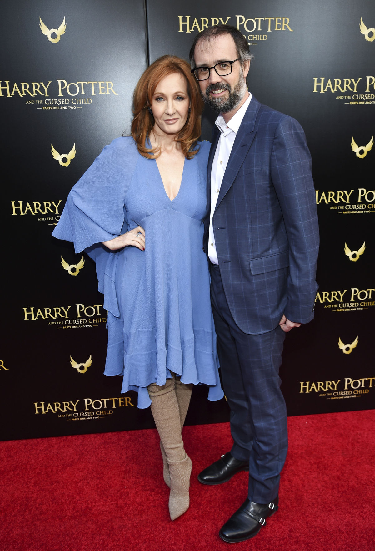 Spisovateľka J.K. Rowling a jej manžel Neil...