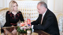 Prezident prijal Denisu Sakovú, vymenovať by ju mal vo štvrtok